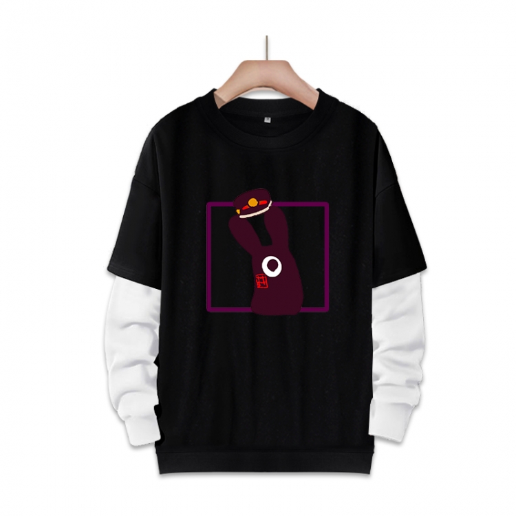 Toilet-bound Hanako-kun Anime fake two-piece thick round neck sweater from S to 3XL