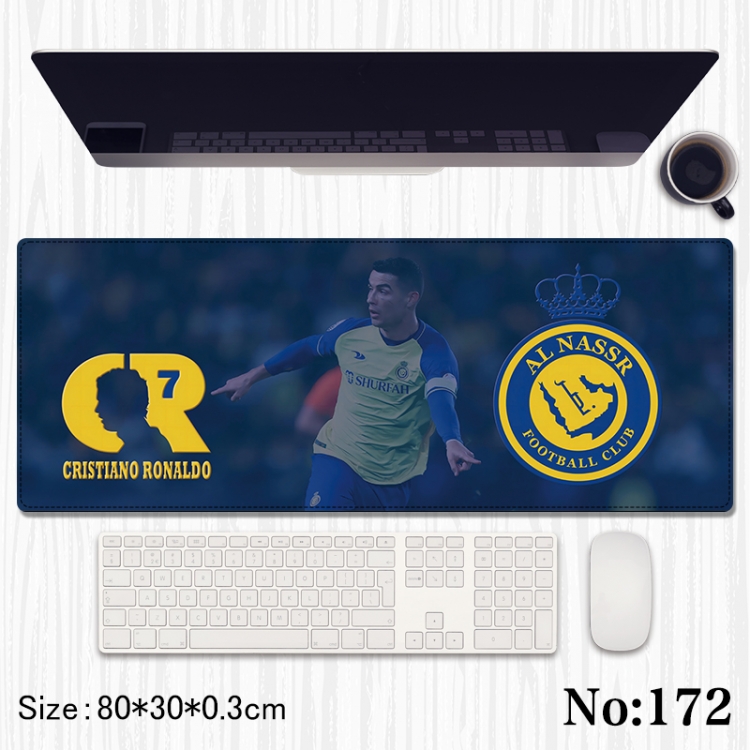 C Luo peripheral computer mouse pad office desk pad multifunctional pad 80X30X0.3cm