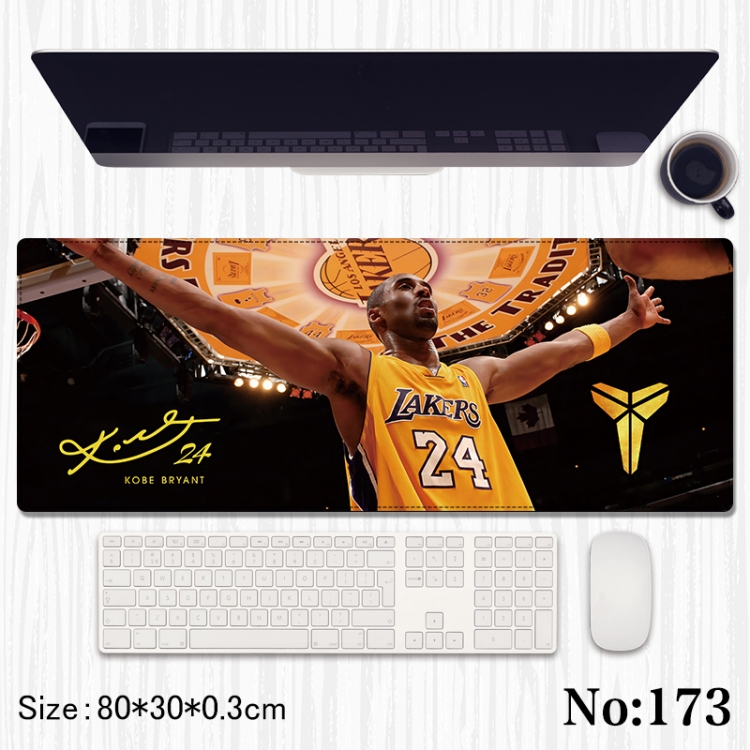 KOBE peripheral computer mouse pad office desk pad multifunctional pad 80X30X0.3cm