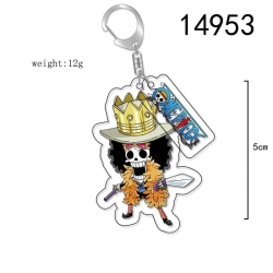 One Piece Anime Acrylic Keycha...