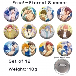 Free! Anime tinplate laser iro...