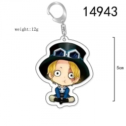 One Piece Anime Acrylic Keycha...