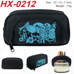 One Piece Anime 3D pen bag wit...