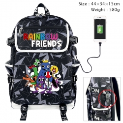 Rainbow Friend Anime gray dual...