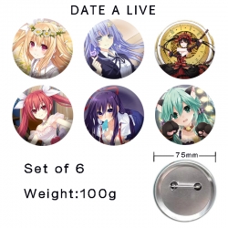 Date-A-Live Anime tinplate las...