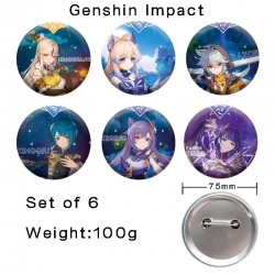 Genshin Impact Anime tinplate ...