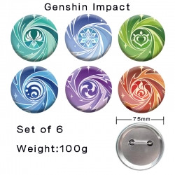 Genshin Impact Anime tinplate ...
