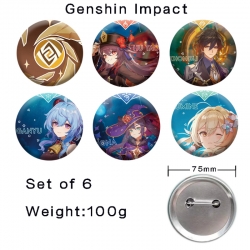 Genshin Impact Anime tinplate ...