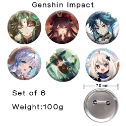 Genshin Impact Anime tinplate ...