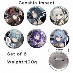 Genshin Impact Anime tinplate ...