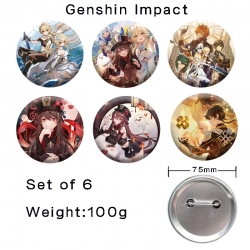 Genshin Impact Anime tinplate ...