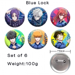 BLUE LOCK Anime tinplate laser...