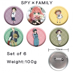 SPY×FAMILY Anime tinplate lase...