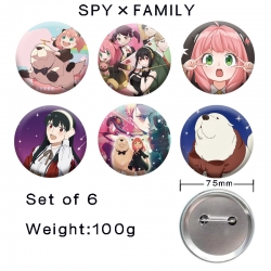 SPY×FAMILY Anime tinplate lase...