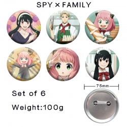 SPY×FAMILY Anime tinplate lase...