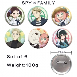 SPY×FAMILY Anime tinplate lase...
