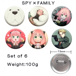 SPY×FAMILY Anime tinplate lase...