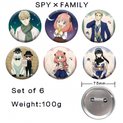 SPY×FAMILY Anime tinplate lase...