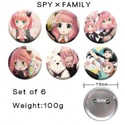 SPY×FAMILY Anime tinplate lase...