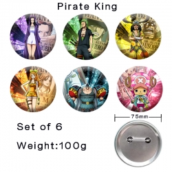 One Piece Anime tinplate laser...