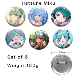 Hatsune Miku Anime tinplate la...