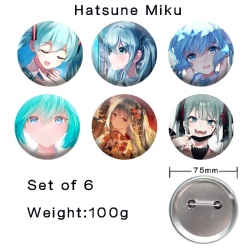 Hatsune Miku Anime tinplate la...