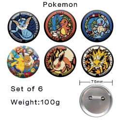 Pokemon Anime tinplate laser i...