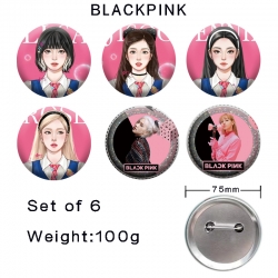 BLACK PINK Anime tinplate lase...