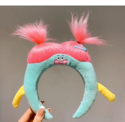 Cartoon plush hair hoop hair c...