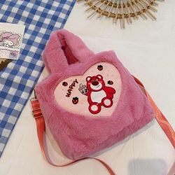 Plush cartoon handbag cute sto...