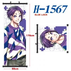 BLUE LOCK Black plastic rod cl...
