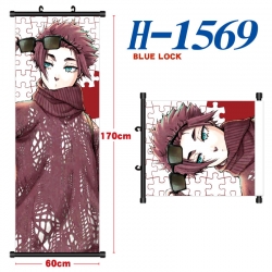 BLUE LOCK Black plastic rod cl...