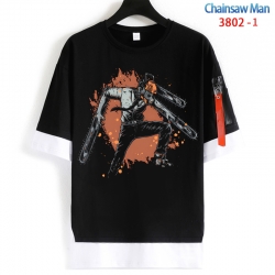 Chainsaw man Cotton Crew Neck ...