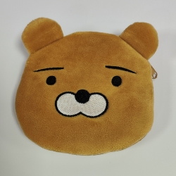 brown bear Plush circular zero...