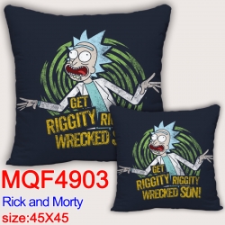 Rick and Morty Anime square fu...