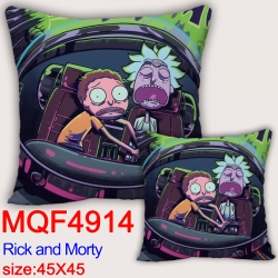 Rick and Morty Anime square fu...