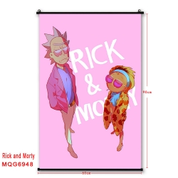 Rick and Morty Anime black Pla...