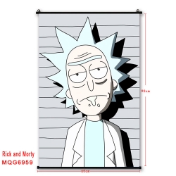 Rick and Morty Anime black Pla...