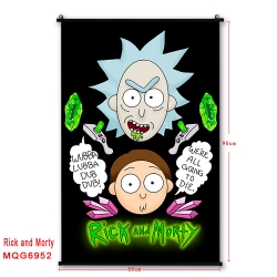 Rick and Morty Anime black Pla...