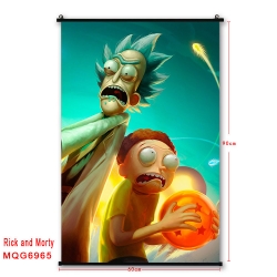 Rick and Morty Anime black Pla...