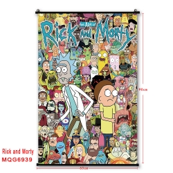 Rick and Morty Anime black Pla...