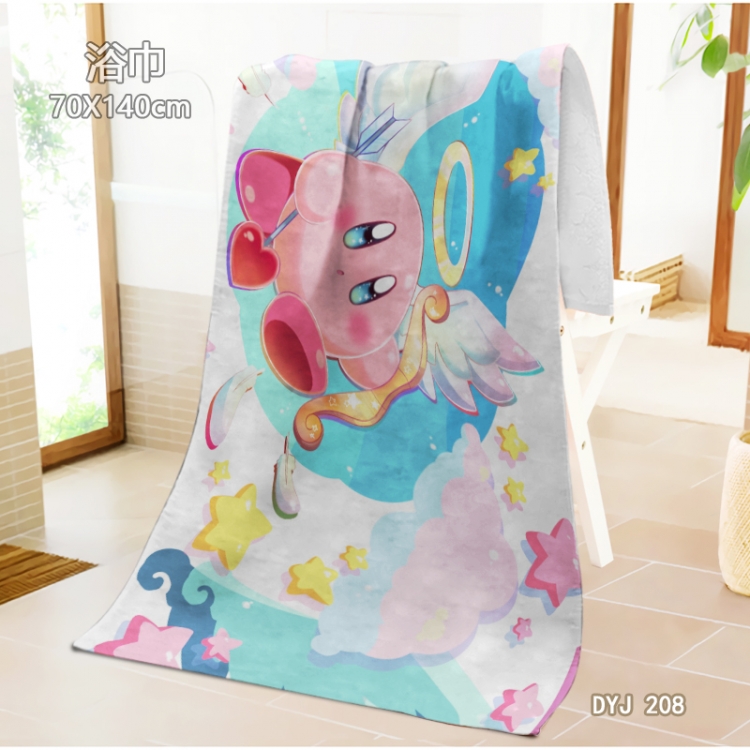 Kirby Anime surrounding towel large bath towel 70X140cm DYJ208