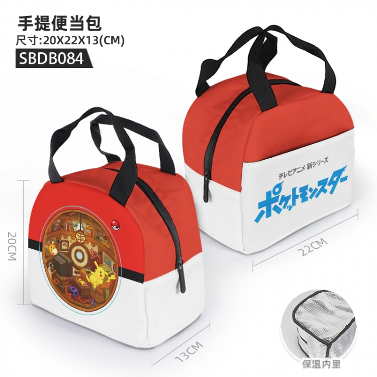 Pokemon Anime portable bento bag 20X22X13cm SBDB084
