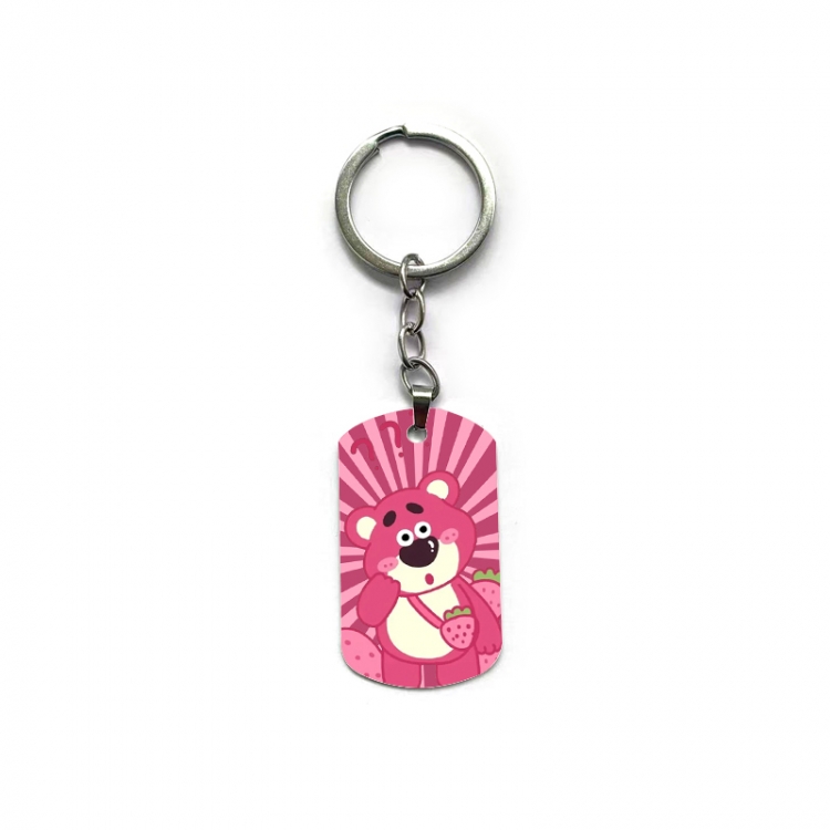 Strawberry Bear Anime double-sided full-color printed keychain price for 5 pcs