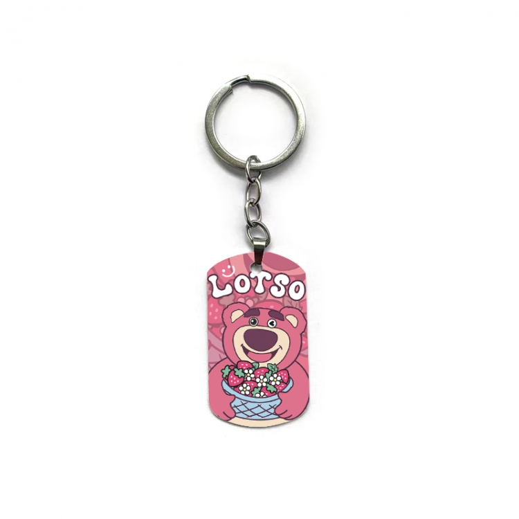 Strawberry Bear Anime double-sided full-color printed keychain price for 5 pcs