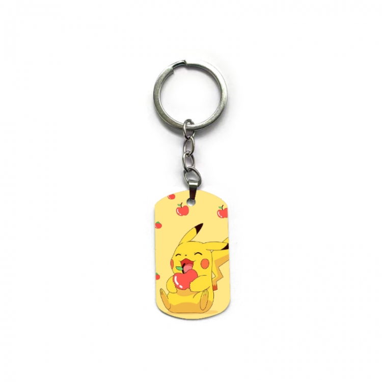 Pokemon Anime double-sided full-color printed keychain price for 5 pcs