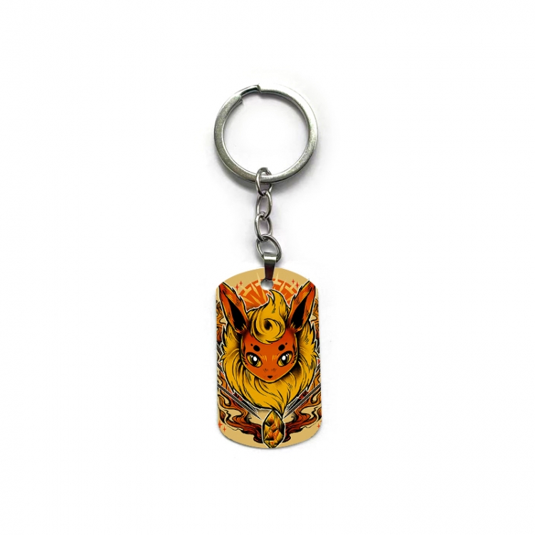 Pokemon Anime double-sided full-color printed keychain price for 5 pcs
