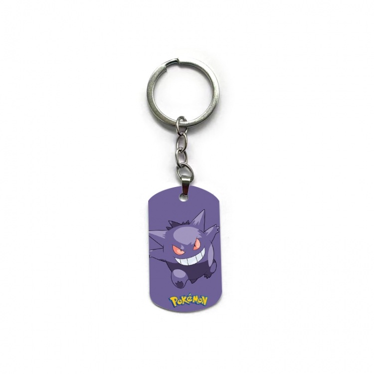 Pokemon Anime double-sided full-color printed keychain price for 5 pcs