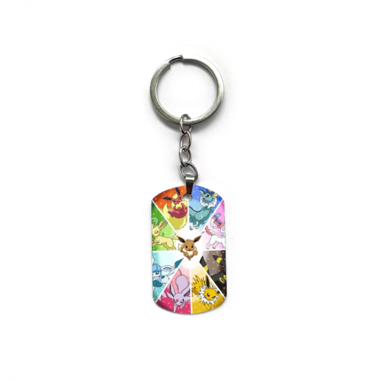 Pokemon Anime double-sided full-color printed keychain price for 5 pcs