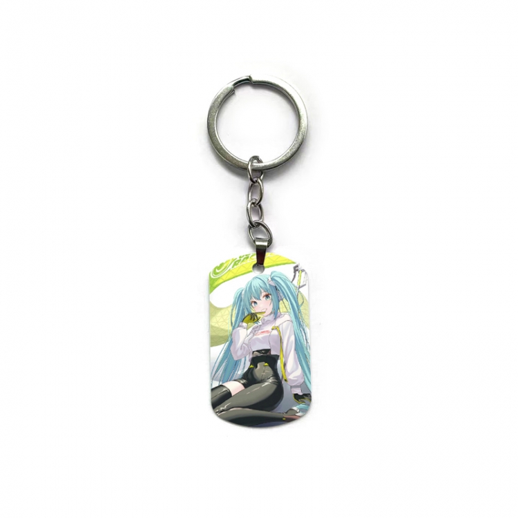 Hatsune Miku  Anime double-sided full-color printed keychain price for 5 pcs